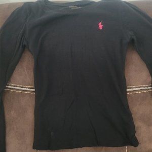 Polo long sleeve shirt size 8